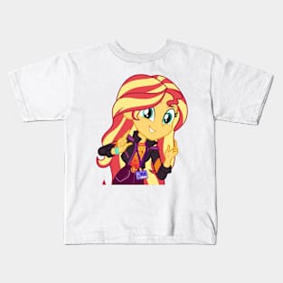 Backstage Sunset Shimmer 2 Kids T-Shirt